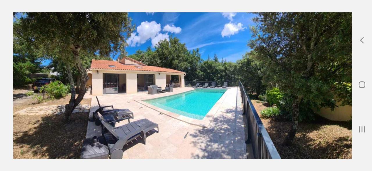 La Casita Villa Avec Piscine Pres D'Uzes Saint-Laurent-la-Vernède Kültér fotó
