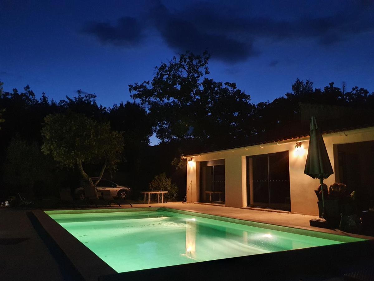 La Casita Villa Avec Piscine Pres D'Uzes Saint-Laurent-la-Vernède Kültér fotó