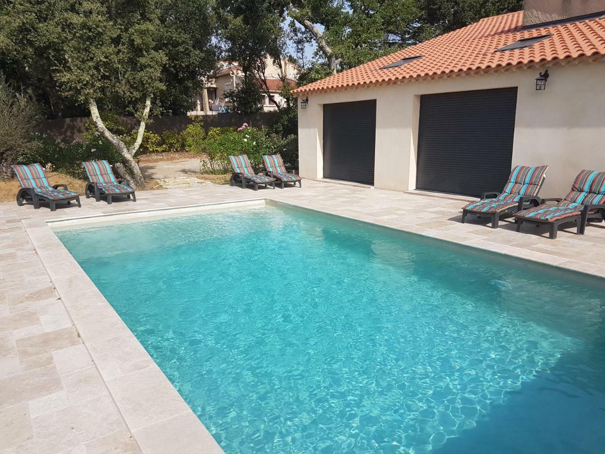 La Casita Villa Avec Piscine Pres D'Uzes Saint-Laurent-la-Vernède Kültér fotó