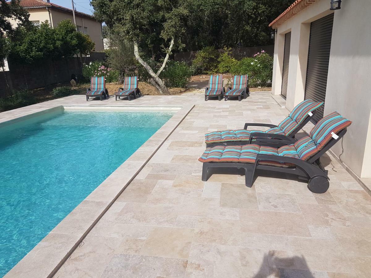 La Casita Villa Avec Piscine Pres D'Uzes Saint-Laurent-la-Vernède Kültér fotó