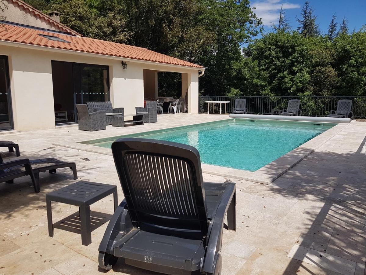 La Casita Villa Avec Piscine Pres D'Uzes Saint-Laurent-la-Vernède Kültér fotó