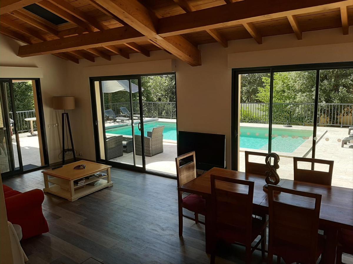 La Casita Villa Avec Piscine Pres D'Uzes Saint-Laurent-la-Vernède Kültér fotó